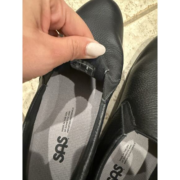 SAS Women's Patriot Slip-Resistant Black 8 M Non Slip - Picture 4 of 6